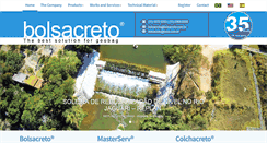 Desktop Screenshot of bolsacreto.com.br